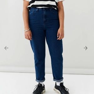 Lazy Oaf Mom Jeans in Indigo